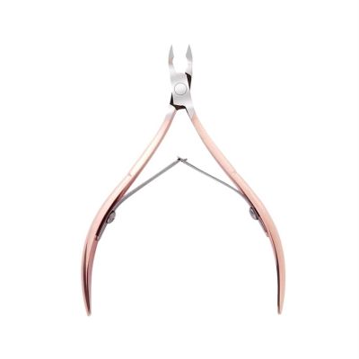 LZYXFP Nail Cuticle Nipper Clipper Cutter Scissor Trimmer Cuticle Dead Skin Remover Pedicure Nail Art Tool for Manicure(Rose Gold)