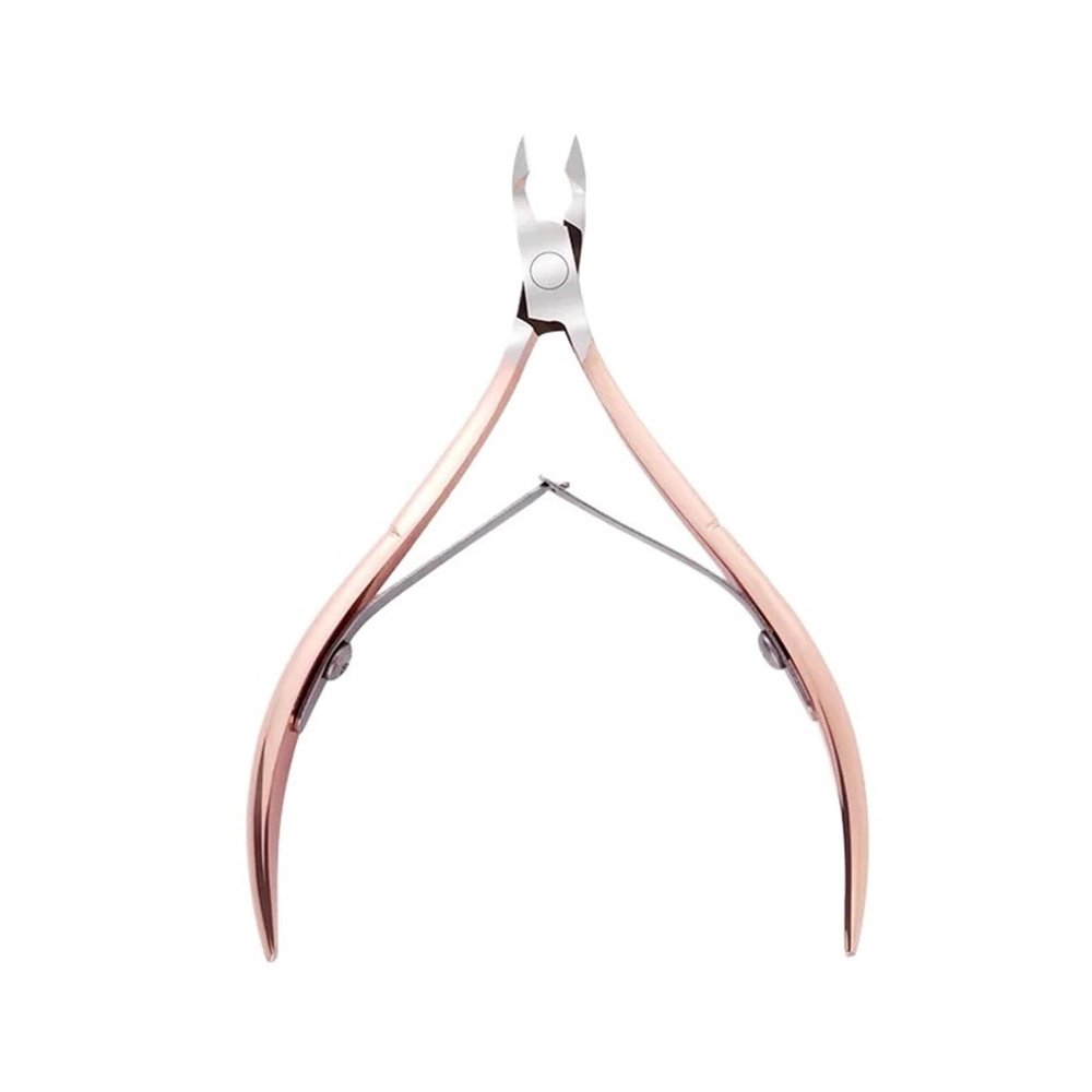 LZYXFP Nail Cuticle Nipper Clipper Cutter Scissor Trimmer Cuticle Dead Skin Remover Pedicure Nail Art Tool for Manicure(Rose Gold)