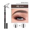 Eyebrow Pencil  Ultra-fine eyebrow pencil, precision nib and spool brush, filler sparse areas, natural eyebrow makeup, waterproof women's eyebrow pencil (01# Brown) view 2