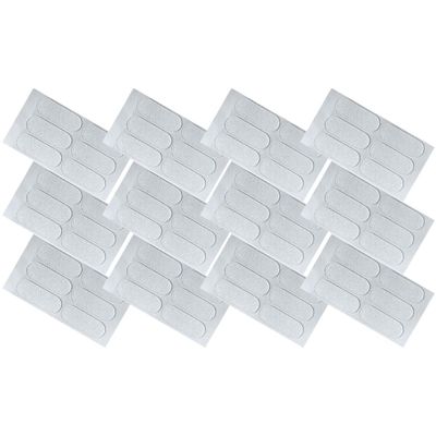 NULYLU 12 Sheets Cosmetic Ear Corrector Silicone Vertical Ear Patch Discreet Protruding Aesthetic Correction Sticker for Ears Corrector Transparent Painless Cosmetic Silicone Ear Tape for