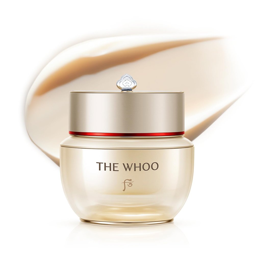 THE WHOO Anti-Aging Repair Cream, Collagen & NAD+ Infused Rich Nourishing Moisturizer for Repair & Strengthening Skin Barrier, Firmness & Elasticity