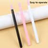 12 Pieces Stone Nail File Nail Cuticle Pusher and Buffing Tool for Home and Salon Use, Pink view 4