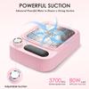 Pink Nail Dust Collector with Reusable Filter for Gel Polish Removal view 4