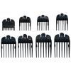 Clipper Guards Set for Hair Clippers - 1/8" to 9/8" (3mm to 25mm) Hair Cutting Guards, Compatible with Most Clippers, Includes 8 Sizes for Precision Haircuts view 1