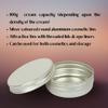 100ml Aluminium Cosmetic Cream Containers with Threaded Lid & EPE Liner, Pack of 10 | Reusable Storage & Packing Jars for Creams, Balms, Scrubs, Waxes view 4