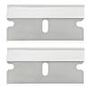 ISDVBUY 20 Pack Carbon Steel Razor Blades, Straight Edge Replacement Blades Heavy Duty Utility Blade, Sharp Blade for Scraping Box Cutting Glass and Paint Removal view 2
