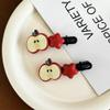 Apple Hair Clips Cute Star Hair Barrettes for Women Kawaii Cartoon Hair Accessories 2PCS (Apple01) view 2