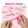 modelones 15ML White Gel Polish with Cuticle Remover Kit view 3