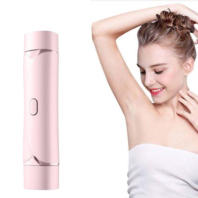 2025 New Upgrade 2 in 1 Electric Shaver for Women, Painless Electric Razors, Rechargeable Shavers, Body Hair Trimmer Wet and Dry Use Body Trimmer for Home Travel (Pink)