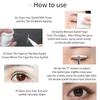2025 New Glue-Free Ultra Natural Invisible Double Eyelid Sticker,Invisible Double Eyelid Sticker,Waterproof Invisible Eyelid Tape for Hooded Eyes, Invisible Eyelid Lifter Strips (S) view 4