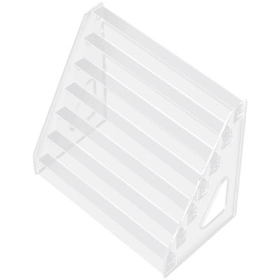 Acrylic Nails Polished Organized Rack 5/6/7 Layers Display Stand for Essential Oils Storage Shelf Cosmetic Holder