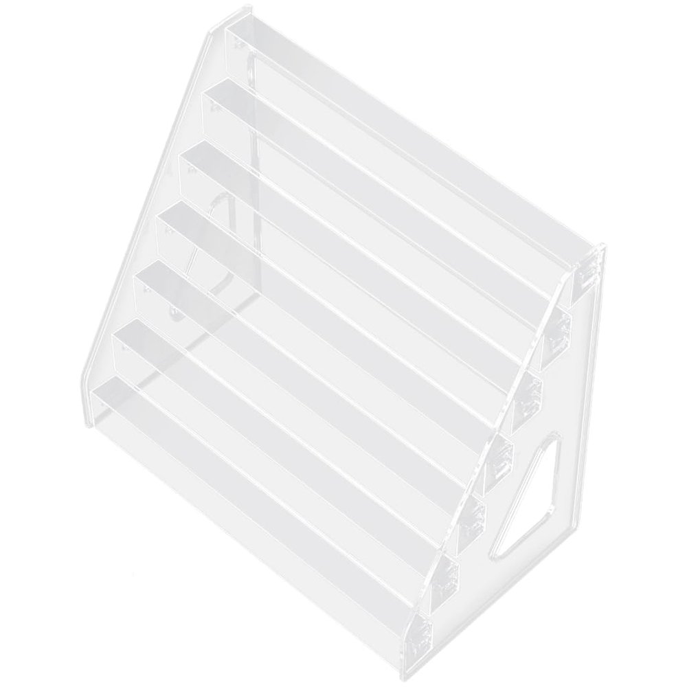 Acrylic Nails Polished Organized Rack 5/6/7 Layers Display Stand for Essential Oils Storage Shelf Cosmetic Holder