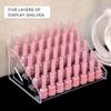 Acrylic Nails Polished Organized Rack 5/6/7 Layers Display Stand for Essential Oils Storage Shelf Cosmetic Holder view 4