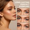 3PCS QICIY Easy Peel-Off Eyebrow Gel- QICIY Peel Off Tattoo Eyebrow Eye Brow Tint Waterproof & Sweatproof For All Skin Tones (All) view 2