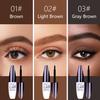 3PCS QICIY Easy Peel-Off Eyebrow Gel- QICIY Peel Off Tattoo Eyebrow Eye Brow Tint Waterproof & Sweatproof For All Skin Tones (All) view 4