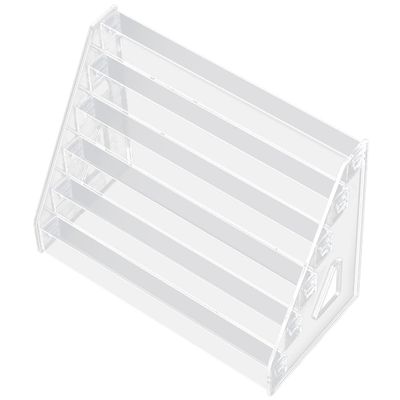 Acrylic Nails Polished Organized Rack 5/6/7 Layers Display Stand for Essential Oils Storage Shelf Cosmetic Holder