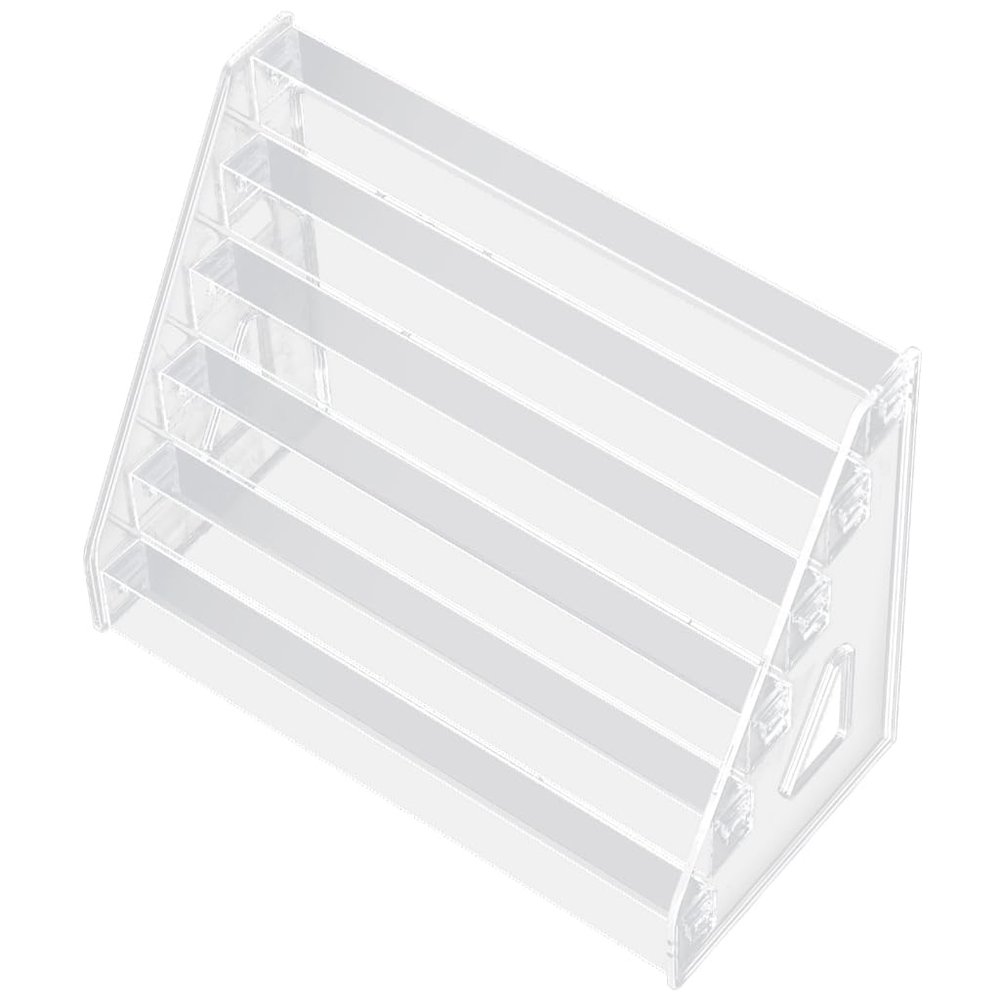 Acrylic Nails Polished Organized Rack 5/6/7 Layers Display Stand for Essential Oils Storage Shelf Cosmetic Holder