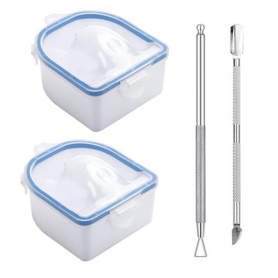 4pcs Practical Nails Care Tool Set for Efficient Gel Removal Pedicure Manicure Accesories for Home and Salon Use
