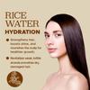 Luseta Rice Water Hair Mask Strengthening & Nourishing Revitalizes Shine for All Hair Types Hydrating & Frizz Control for Women and Men 16.9oz view 3