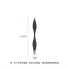 Double Ends Eyebrow Tweezer Anti-Static Eyelash Extension Tools(Purple) view 2