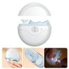 2 in 1 Electric Nails Cutter Automatic Nails Cutter with 3 Speeds and Light Rechargeable Fingernail Cutter for Adult view 2