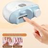 2 in 1 Electric Nails Cutter Automatic Nails Cutter with 3 Speeds and Light Rechargeable Fingernail Cutter for Adult view 4