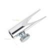 Ipetboom Cosmetic Pencil Sharpener Compact Metal Dual-Sided Design for Eyebrow Makeup Pencils Quick Easy Sharpening Tool for Home Go Use view 2