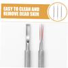 Ipetboom 3pcs Stainless Steel Nail Cuticle Remover Dual-ended Nail Pusher Cuticle Tools for Manicure and Pedicure view 4