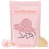 Hard Wax Beads for Hair Removal, Yovanpur 10.5oz Wax Beans for Sensitive Skin and Brazilian Waxing with 10pcs Wax Sticks (Cherry-Blossom) view 1