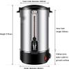 Candle Wax Melter - 8L-35L Double-Layer Insulation, 2-in-1 Electric Heating Water Bucket, Boil Water & Melt Wax, 80-212F Temperature, Ideal for Household & Commercial Use view 2