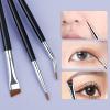 3pcs Precise Angled Eyeliners Brush Set For Stylish Eye Makeup Soft Synthetic Bristles For Beginners And Professional view 4