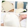 NULYLU Double-Sided Exfoliating Bath Glove Set Strong Scrubbing Loofah for Deep Cleansing for Adults Body Scrubber Hand Glove for Shower and Bath view 2
