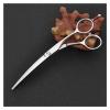 6.0 Inch Scimitar,Hairdresser Scimitar, Flat Hair Cutting Shears view 4