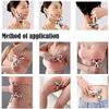 360 Rotate Face Full Body Massager Roller for Skin Lifting, Wrinkle Remover, 15.5 x 9.5 x 5.3 in, Silver view 4