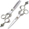 6 Inch Salon Barbers Hairdressing Set Home Use 440C Stainless Steel Hair Cutting Thinning Comb view 1