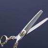 6 Inch Salon Barbers Hairdressing Set Home Use 440C Stainless Steel Hair Cutting Thinning Comb view 4