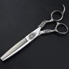 Barber Hair Trimming 6 Inch Hairdressing Hair Stylist Special Hairdressing Flat + Tooth Professional Authentic Tools Suit Hair Cutting Tools view 3