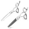 5.5 INCH Hair Cutting and 5.75 INCH Hair Thinning Barber view 1
