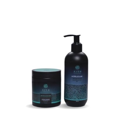 Anti-Dandruff Hair Care Pack Purifying & Cleansing Shampoo & Mask for Normal to Oily Hair Eliminates Dandruff & Soothes Scalp 250ml Each