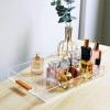 Acrylic Makeup Tray for Bathroom Counter Dry Nut Pallet Teapot Tray for Shop Jewelry Vanity and Dresser (Transparent) view 3