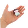 IWOWHERO Cute Girl Shaped Makeup Pencil Sharpener Manual Handheld Dual Sharpener for Eyeliner Brow Pencils Compact Design for School and Boys and Girls and Efficient for Everyday Use view 3