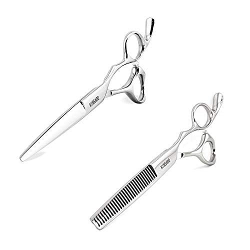 5.5 INCH Hair Cutting Barber Hair Shears and 5.5 INCH Hair Thinning Thinning Shears