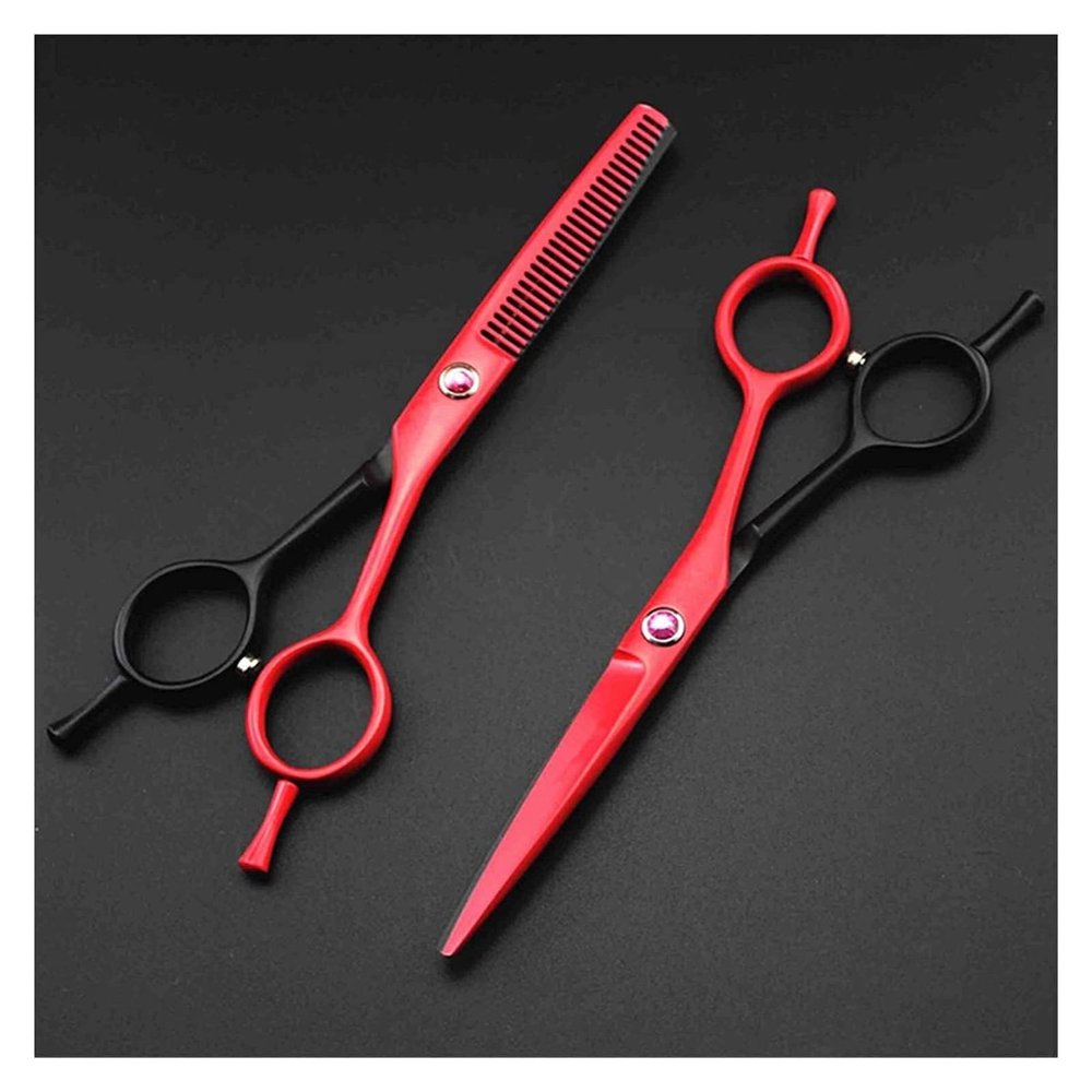 5.5 Inch Professional Hair Cutting Shears  Barber Scissors for Men, Women, and Pets, Thinning & Cutting Shears, Ergonomic Design for Salon & Home Use