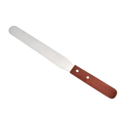 FRCOLOR Wooden Handle Hair Removal Wax Applicator Portable Body Hair Removal Spatula Stainless Steel Waxing Wand