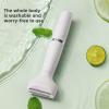 Multi in one Bikini Shaver Set, Rechargeable Women's Private Hair Removal Device, Electric Underarm Shaver, Water Washing Eyebrow Trimmer, Trimmer view 2