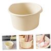 Angoily Plastic Foot Bath Barrel Durable Foot Soaking Tub Compact Spa Bucket for Home Use Lightweight and Portable for Relaxation for Travel and Storage view 3