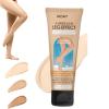 Leg Makeup Waterproof No Transfer - Leg Makeup for Varicose Veins Waterproof Black Skin - Body Scar Cover up Make up for Tattoos Cover Up -Lotion Long Last Body Foundation (Fairest Glow, #1) view 1