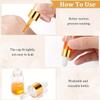 100, 3ml Clear Glass Dropper Bottle, Mini Glass Eye Dropper Vials With Pipette For Essential Oils Empty Dropper With Pipette Sample Test Tubes Travel Perfume Liquid Container view 3