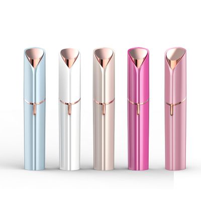 Women Shaver for Private Parts, pubic Hair, Armpit Hair, Leg Hair, arm Hair, face Hair, Full Body Shaving Knife, Electric Hair Removal Device Suitable for Travel (Blue)