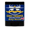 Mustache Wax - Medium Hold - Bay Rum Scent - 0.5 oz Twist-Up Oval Tube view 3
